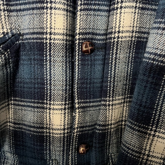 Vintage Men’s Brittania Outerwear Flannel Quilted Wool Blend Jacket - Picture 3 of 9